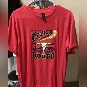 Coots Rodeo Red Graphic T-Shirt